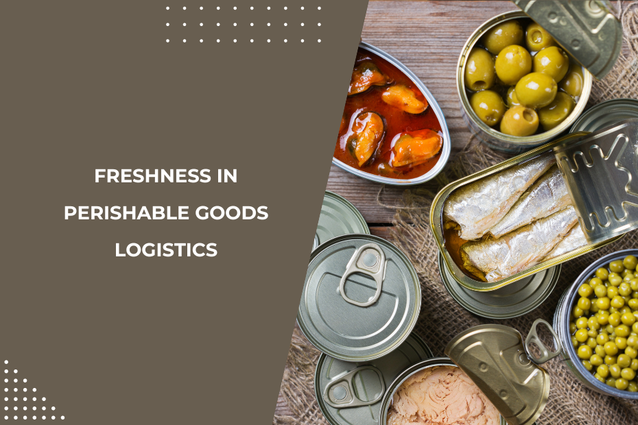 Freshness in Perishable Goods Logistics