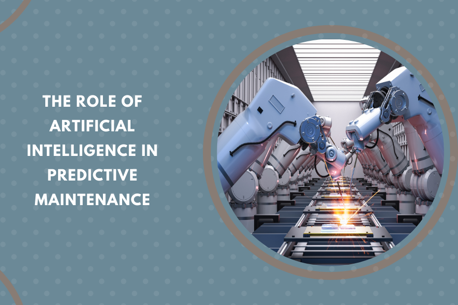 Industrial machinery monitored by AI for predictive maintenance insights